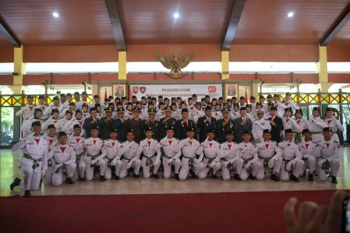 Paskibraka Kabupaten Tegal 2025. (Foto : Dokumen)