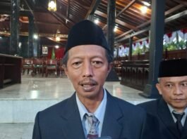 Sekda Demak Akhmad Sugiharto. (Foto : Sam)