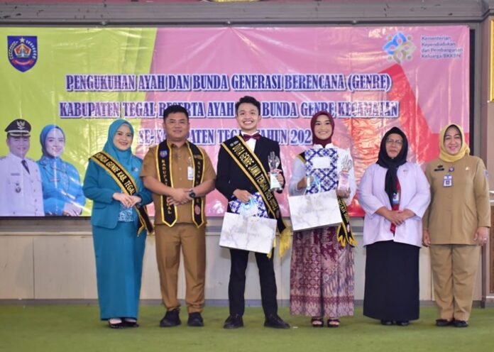 Pengukuhan Ayah dan Bunda GenRe Kab Tegal