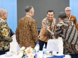 Gubernur Jateng Ahmad Luthfi ketika menghadiri peluncuran program insentif tersebut di Kantor Kemendikdasmen, Jakarta, Rabu (6/8/2025)