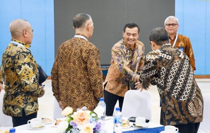 Gubernur Jateng Ahmad Luthfi ketika menghadiri peluncuran program insentif tersebut di Kantor Kemendikdasmen, Jakarta, Rabu (6/8/2025)