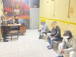 Samapta Polresta Surakarta mengamankan debt collector