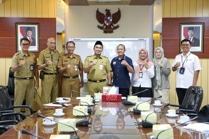 Wakil Gubernur Jateng Taj Yasin Maimoen ketika menerima kunjungan tim penilai IMTI 2025
