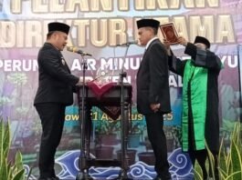 Pelantikan Dirut Perumda Air Minum Tirta Ayu Tegal 2025–2029