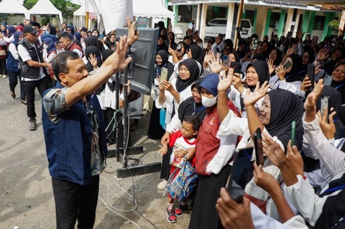 Gubernur Jateng Ahmad Luthfi ketika menghadairi acara bertajuk 