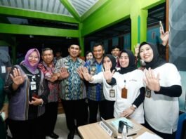 Gubernur Jateng Ahmad Luthfi dan Wakil Gubernur Taj Yasin Maimoen .