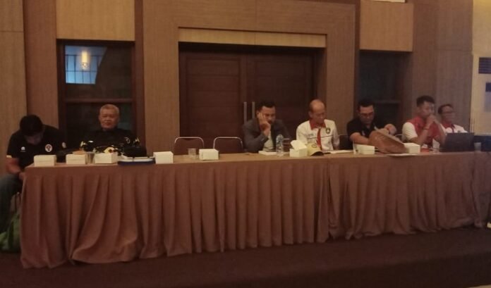 Pelaksanaan temu teknik dan undian Pra-Porprov Tinju