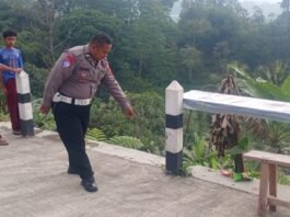 Polres Karanganyar olah TKP