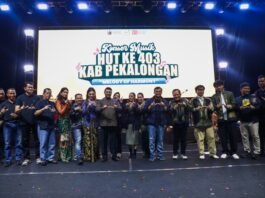Gubernur Jateng Ahmad Luthfi ketika hadiri pembukaan Pekan Raya Kajen