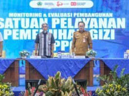 Sekda Jateng Sumarno ketika Monitoring dan Evaluasi Pembangunan SPPG se- Jateng, di Gedung Gradhika Bhakti Praja, Kota Semarang,