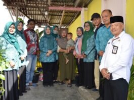 PKK Tegal dan Bank Jateng ketika bantu rumah balita stunting