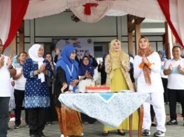 Bunda PAUD Jateng Nawal Arafah Yasin ketika di HUT ke 20 Himpaudi Boyolali, Jumat (29/8/2025)