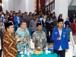 Gubernur Jateng Ahmad Luthfi menghadiri pelantikan Pengurus Koordinator Cabang (PKC) PMII