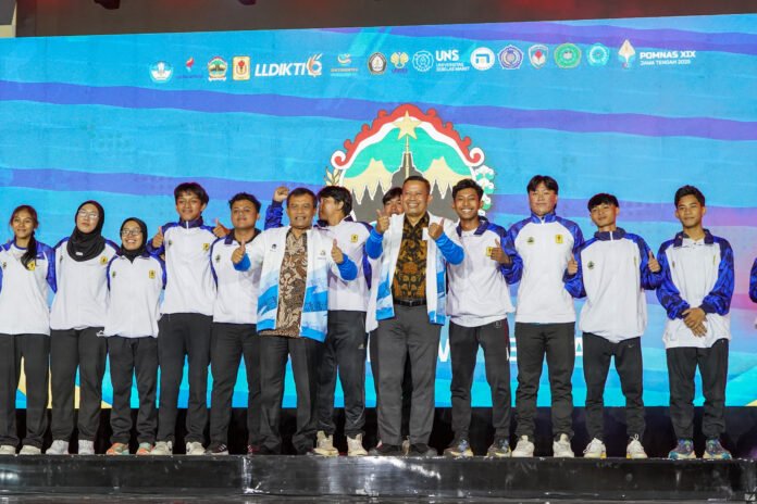 Opening ceremony Pekan Olahraga Mahasiswa Nasional (POMNAS) XIX Tahun 2025. (Foto : Dok UNDIP)