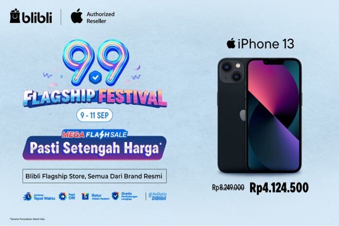 Blibli kembali menghadirkan pesta belanja Double Day 9.9