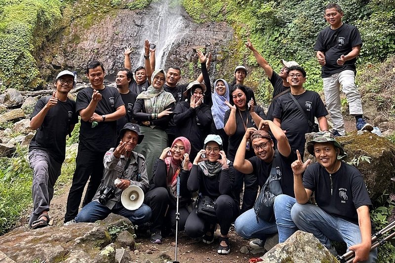 Para pengelola Desa Wisata Ngresepbalong
