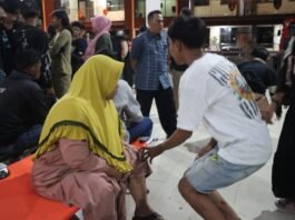 Pelajar di Demak diberi pembinaan setelah diduga terprovokasi ajakan demo dari media sosial, Rabu (3/9/2025). (Foto: Sam)