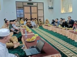 Rakor peningkatan status Masjid Agung Demak. (Foto : Sam)