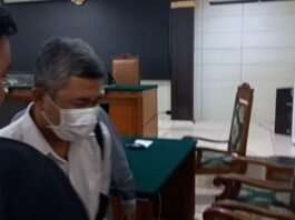 Eks Ketua Program Prodi (Kaprodi) Anestesi Undip dokter Taufik Eko Nugroho. (Foto : Kamal)