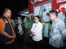 Poskamling RW 07 Kelurahan Bulu Lor, Kec. Semarang Utara. (Foto Dok Pemkot Semarang)