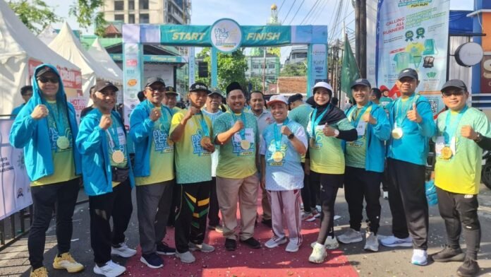 Bank Jateng Syariah Fun Run Muhammadiyah Festival (MuFest) 2025. (Foto : Dok Bank Jateng)