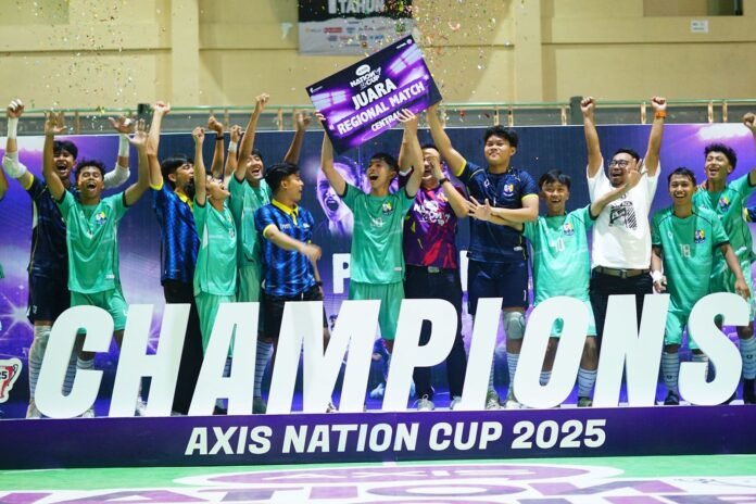 Tim Futsal SMAN 1 Cianjur di AXIS Nation Cup 2025. (Foto : Dok AXIS)