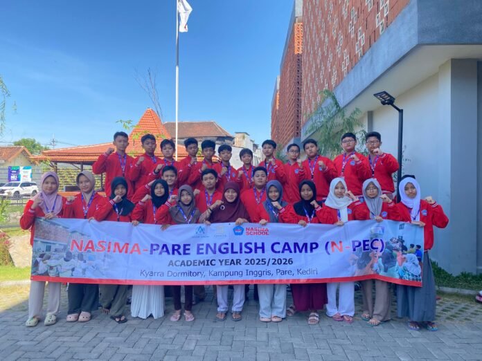 Pare English Camp (NPEC) untuk tahun Pelajaran 2025/2025. (Foto : Dok Nasima)