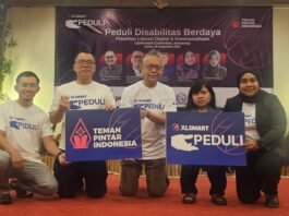 Program XLSMART Peduli Disabilitas Berdaya, yang digelar di Semarang, Jumat (26/9/2025). (Foto : XLSMART)
