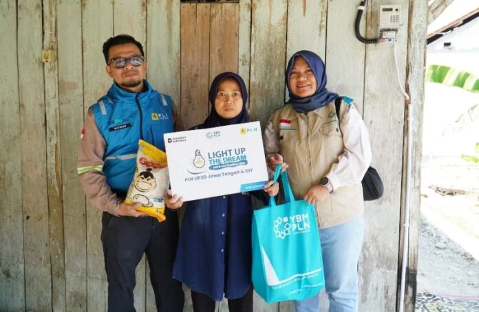 PLN Jateng berikan saluran bantuan