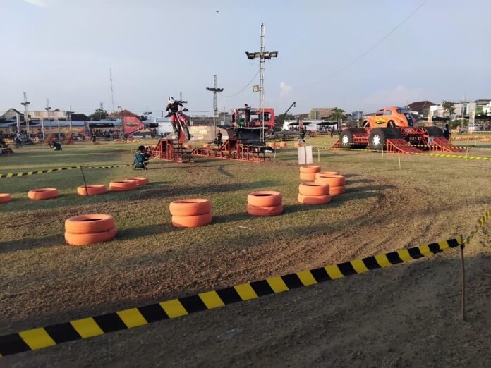 Trial Game Dirt 2025 di lapangan Gentan, Sukoharjo, Jumat (26/9/2025). (Foto : Iwan)