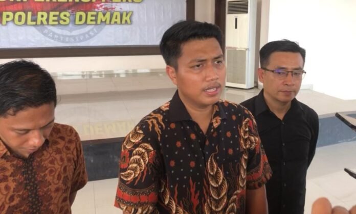 Kasat Reskrim Polres Demak, Iptu Anggah Mardwi Pitriyono. (Foto : Sam)