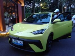 Test Drive BYD ATTO 1. (Foto : Dok JN)