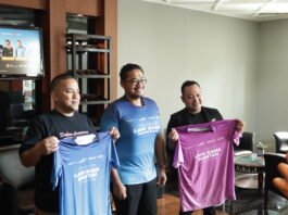 Pers conference Fun Run Lari Sama Mantan. (Foto : Dok Dafam)