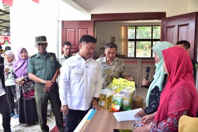 Bupati Tegal Ischak Maulana Rohman saat tinjau lokasi