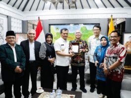 Gubernur Jateng Ahmad Luthfi ketika menerima audiensi pengurus Aptisi Jateng