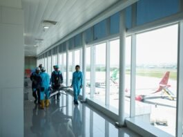 ruangan bandara ahmad yani semarang