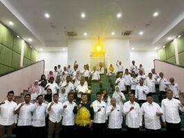 Persiapan akreditasi yang digelar di Ruang Teater Gedung ICT UIN Walisongo. (Foto : Dok UIN Walisongo Semarang)