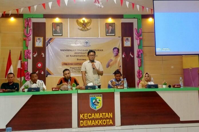 Kunjungan Dapil Anggota DPR RI Andhika Satya Wasistho Pangarso