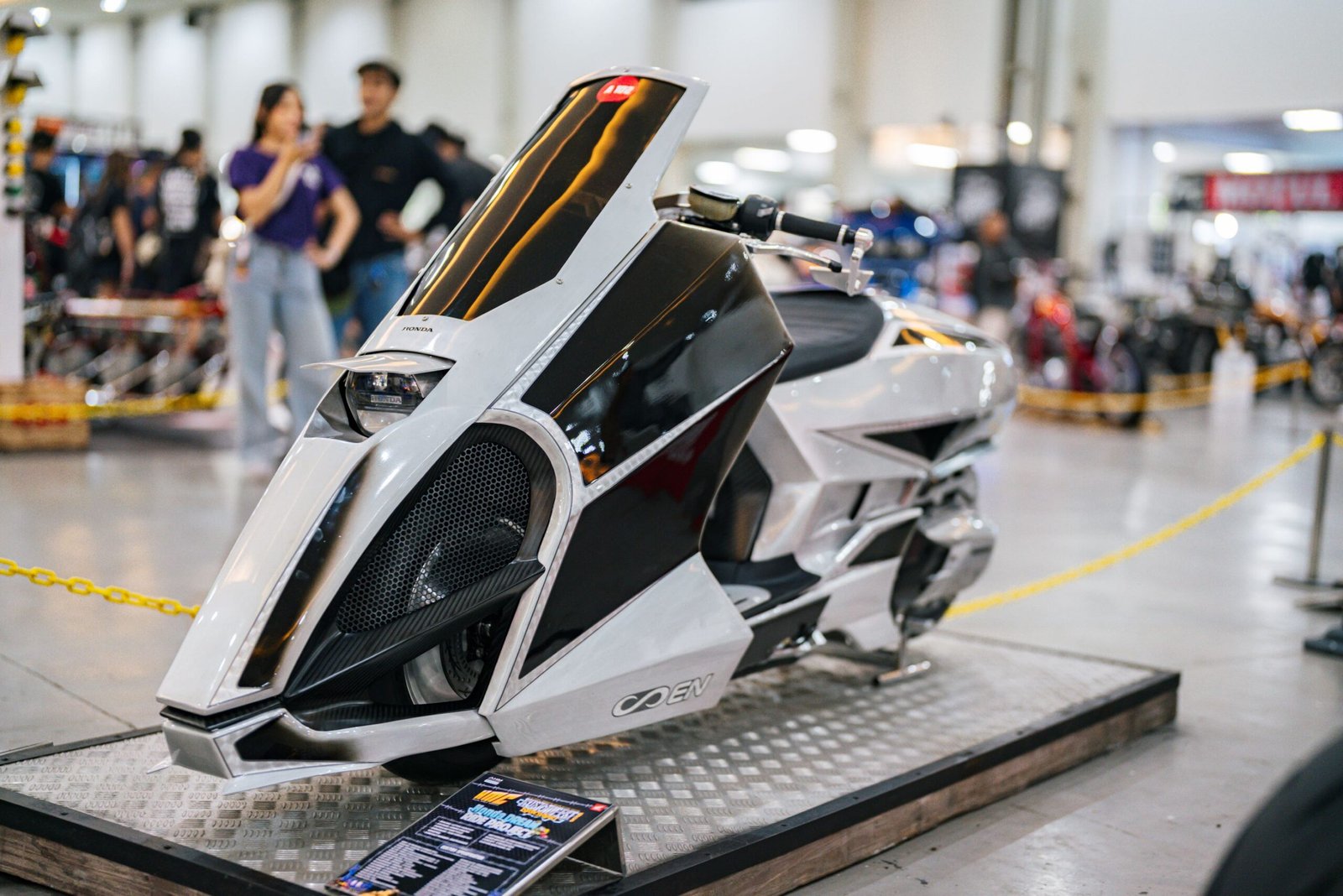 Honda Stylo Modifikasi Honda Stylo160. (Foto : Dok Honda)