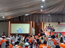 Anies Baswedan dalam acara pengukuhan Dewan Pimpinan Daerah (DPD) Gerakan Rakyat Jawa Tengah