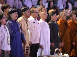 Konser Kebangsaan Lintas Agama. (Foto : Dok Pemkot Semarang)