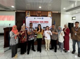 Pelatihan tata boga bagi para pedagang yang tergabung dalam Paguyuban Pedagang Car Free Day (CFD) Kudus selama tiga hari, dari Selasa hingga Kamis (26-28/8/2025). (Foto : Dok Bank Jateng)