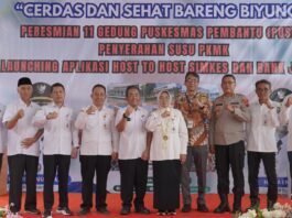 Peresmian 11 Puskesmas Pembantu (Pustu). (Foto : Dok Bank Jateng)