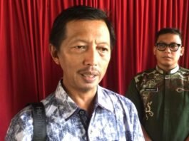 Sekda Demak Akhmad Sugiharto. (Foto : Sam)