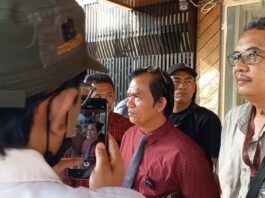 Tim Hukum Aliansi Masyarakat Pati Bersatu (AMPB). (Foto : Kamal)