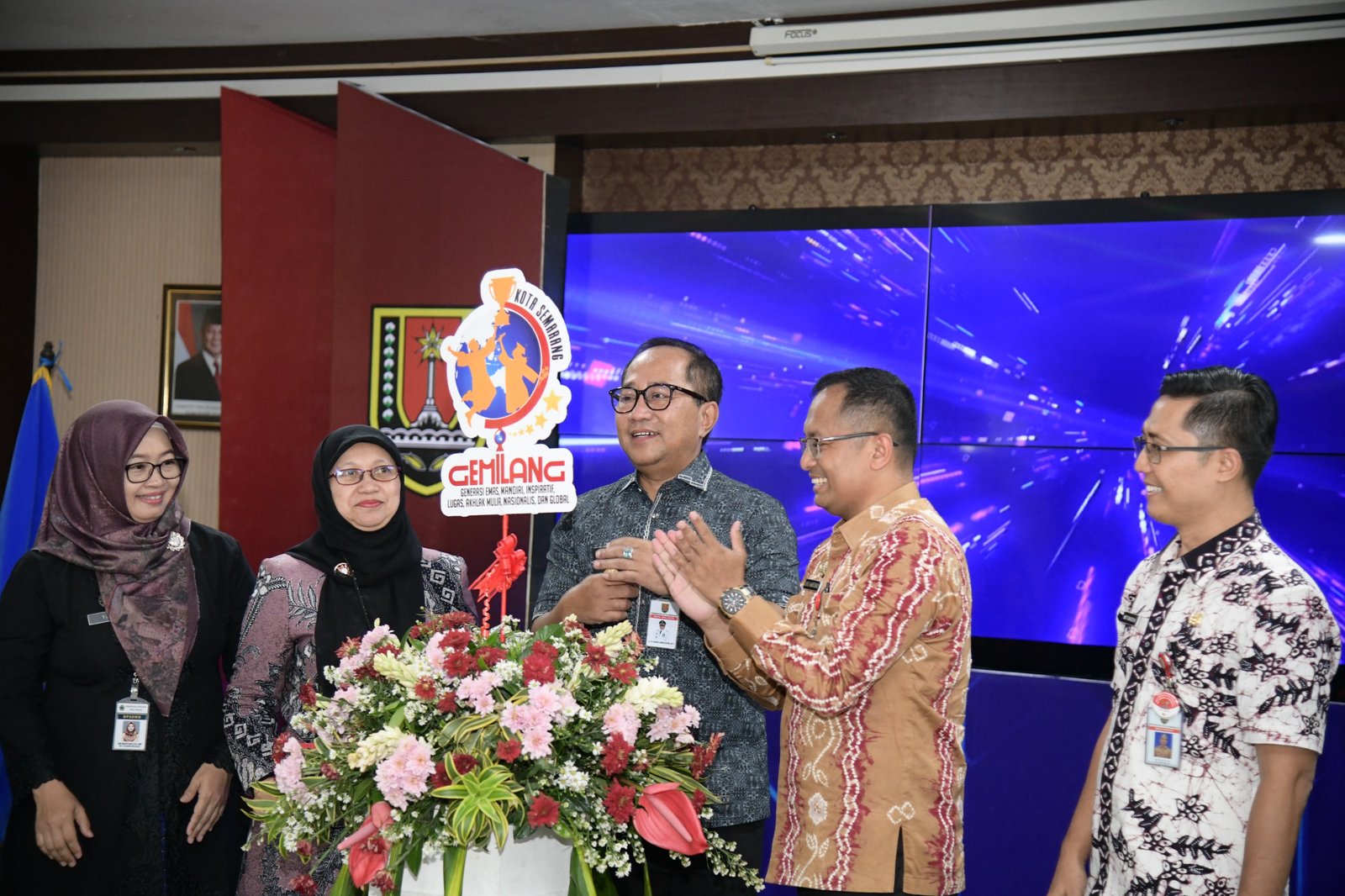 Pemkot semarang AUTO SIMPATIK (AUTOmatisasi dan SIMPlifikasi lAyanan kepegawaian TerIntegrasi Komprehensif) di Balai Diklat BKPP Kota Semarang, Kamis (9/10/2025). (Foto : Dok Pemkot Semarang)