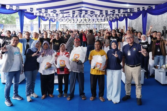 Program Pasar Murah Mandiri yang diikuti ribuan masyarakat serta pelaku UMKM lokal. (Foto : Dok Bank Mandiri)