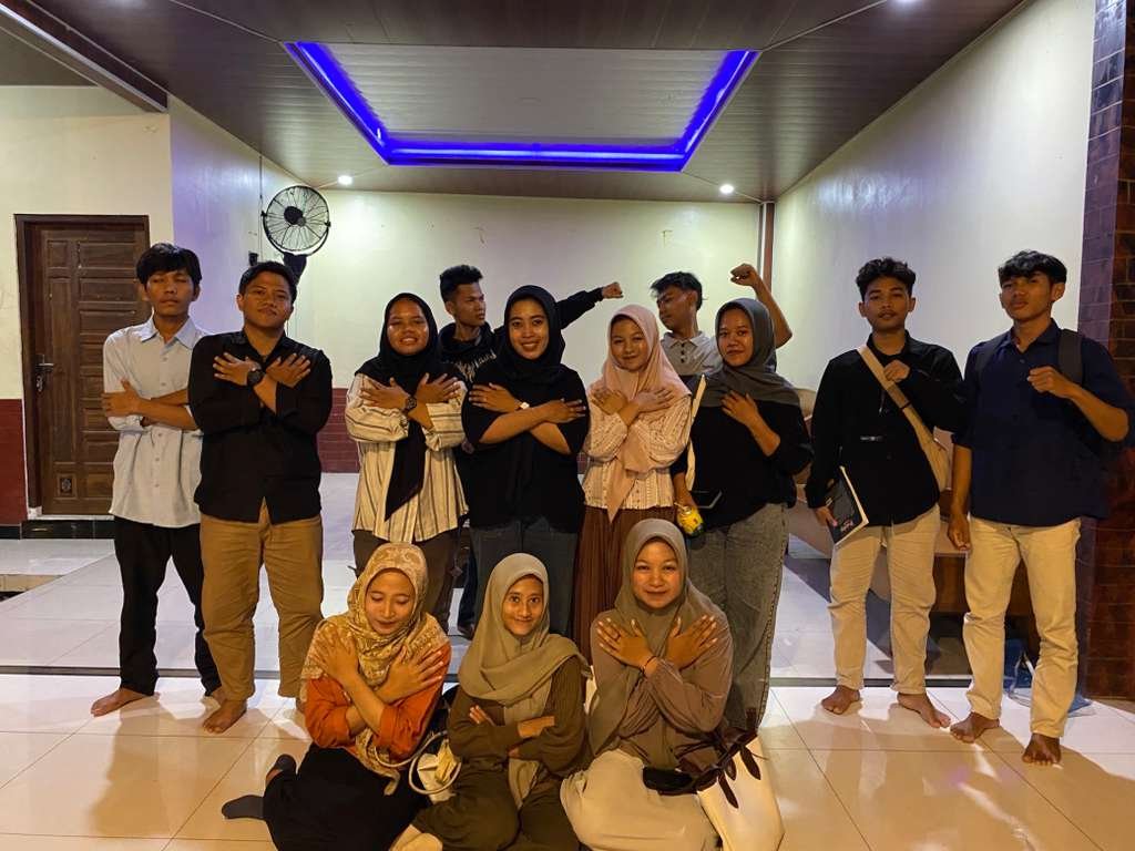 Kesehatan Mental Aksi damai memperingati Hari Kesehatan Mental Sedunia. (Foto : Sam)