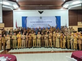 Hubungan Industrial di Aula Muria BPSDMD Provinsi Jawa Tengah. (Foto : Dok AMHI)