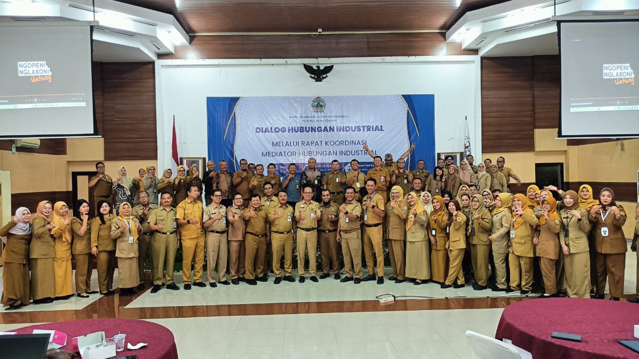 AMHI Hubungan Industrial di Aula Muria BPSDMD Provinsi Jawa Tengah. (Foto : Dok AMHI)
